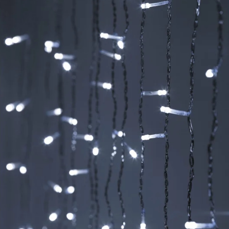 Гирлянда светодиодная "Дождь/Занавес" Эра Б0051875 1655632, 3х3м 400LED холод. бел. 8 режимов  в Кинешме