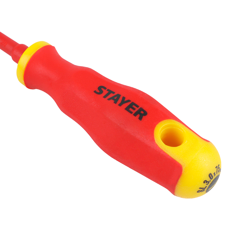 Отвертка диэлектрическая Stayer 25141-03-07, SL3.2x75 мм, до 1000 Вт в Иваново