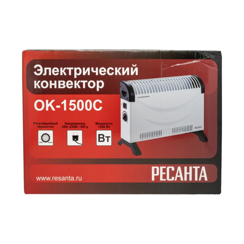 Электрический конвектор Ресанта ОК-1500С