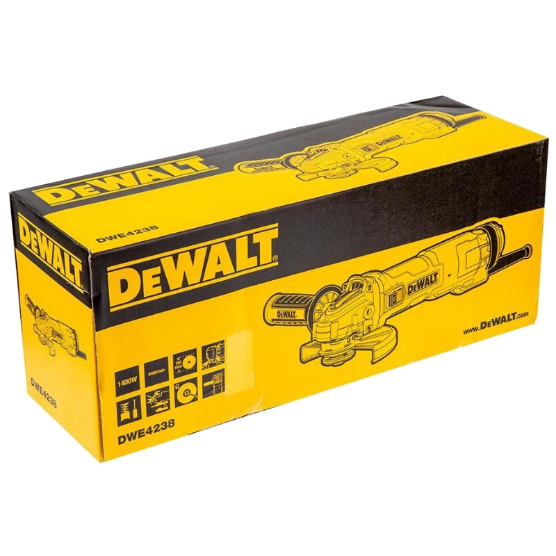 Угловая шлифмашина (болгарка) DeWalt DWE4238, 150 мм, 1400 Вт в Муроме