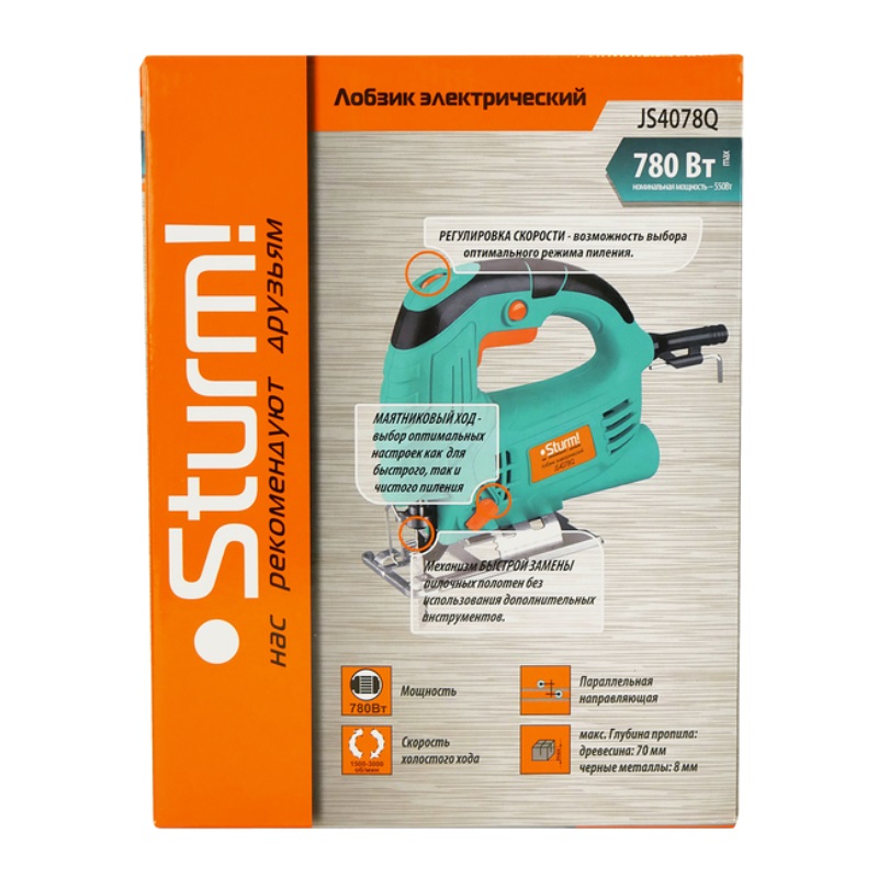 Лобзик электрический Sturm JS4078Q в Твери