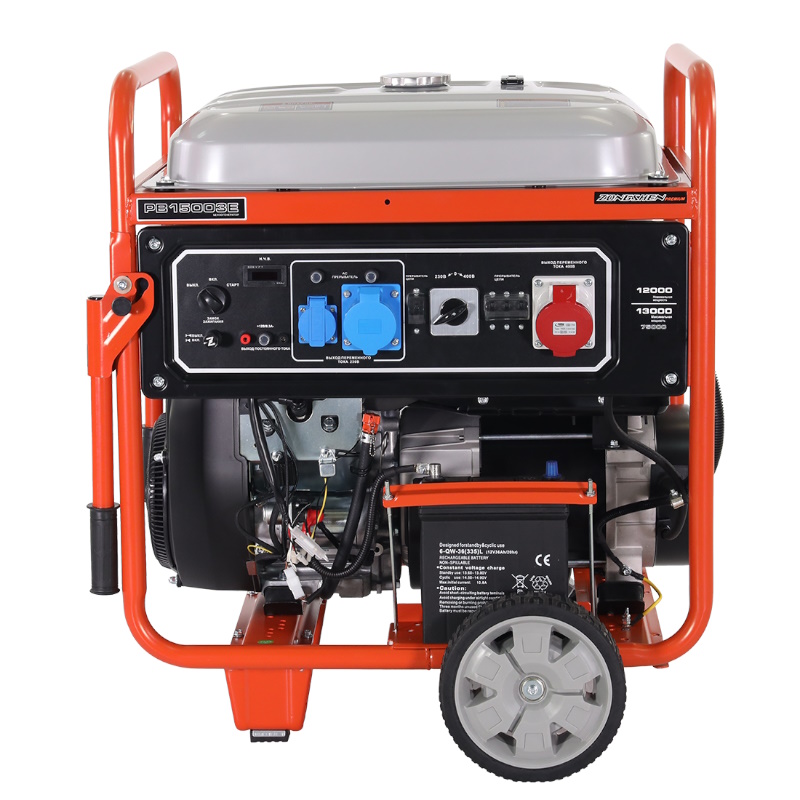 Бензиновый генератор Zongshen PB 15003 E, 1T90DF151 во Владимире