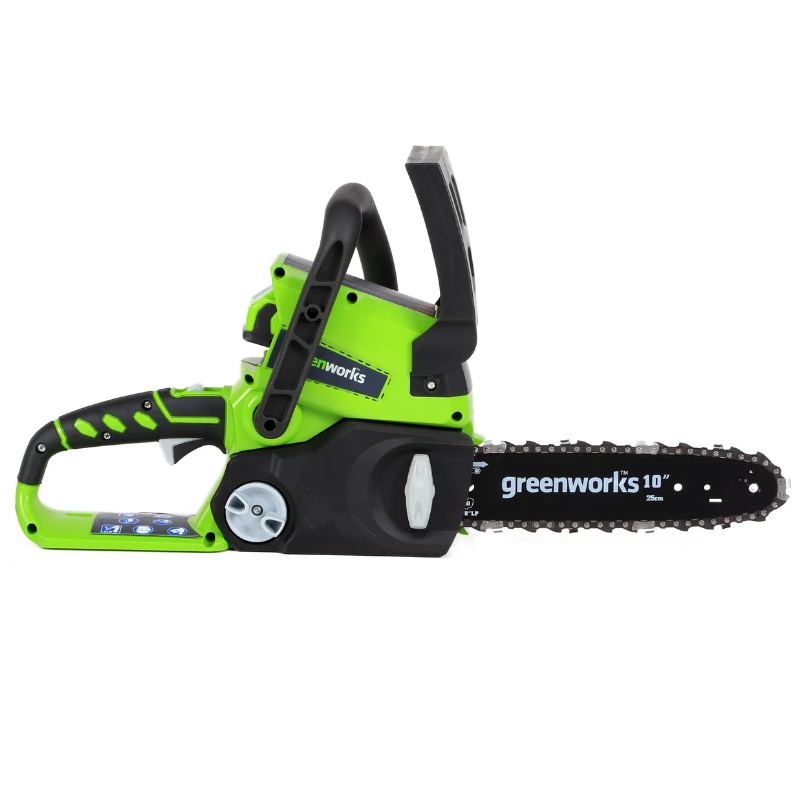 Пила цепная Greenworks G24CS25K2 24В 2000007VB, c аккумулятором 4 Ач и зарядным устройством в Коврове