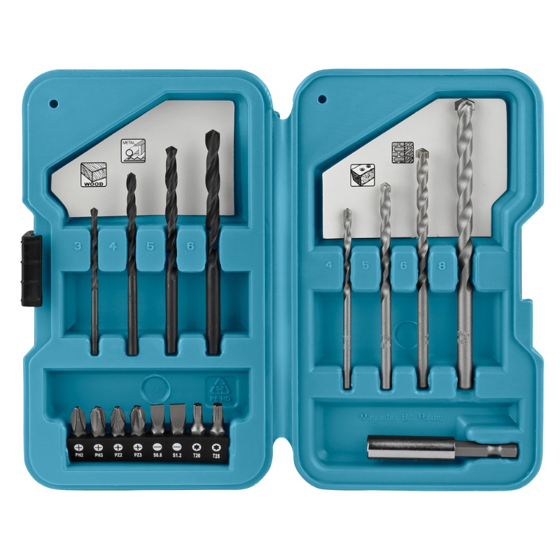 Набор насадок Makita Square D-40200, 17 шт. в Александрове