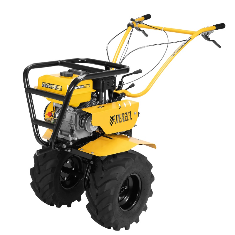 Бензиновый мотоблок Denzel DPT-670S-PRO, 7 л.с., 6 вперед / 2 назад, редуктор шестерёнчато-цепной, 56446 в Муроме