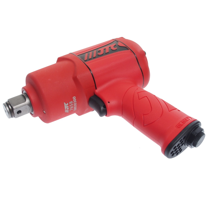 Пневмогайковерт ударный JTC JTC-7658 34 1356 Nm 90-120PSI 8500обмин расход воздуха 158 Lmin 22768₽