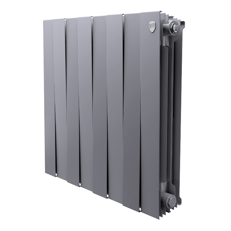 Радиатор Royal Thermo PianoForte 500 Silver Satin НС-1176341, 8 секций  в Переславле