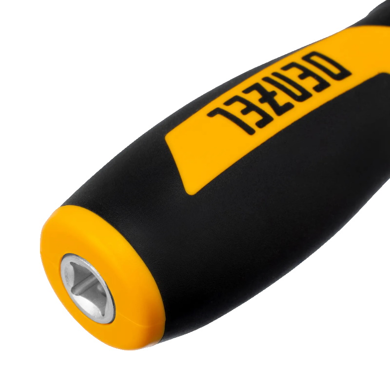 Набор инструментов Denzel 15814, 1/2", 1/4", CrV, S2, пластиковый кейс, 109 предметов