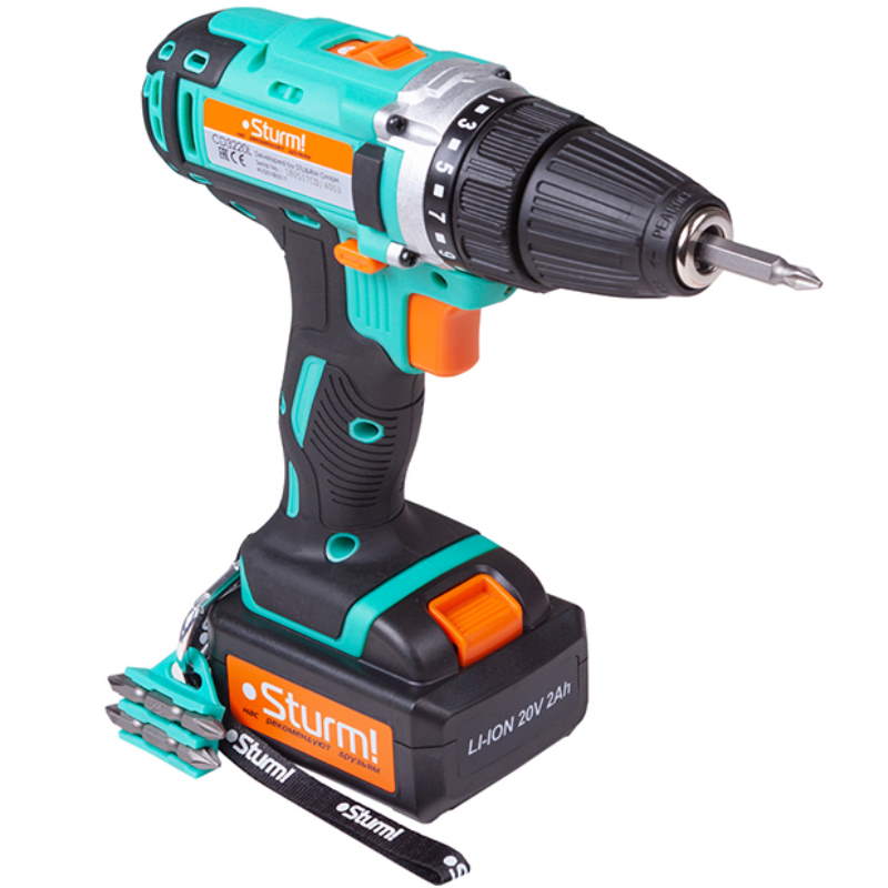 Аккумуляторная дрель-шуруповерт Sturm CD3220L