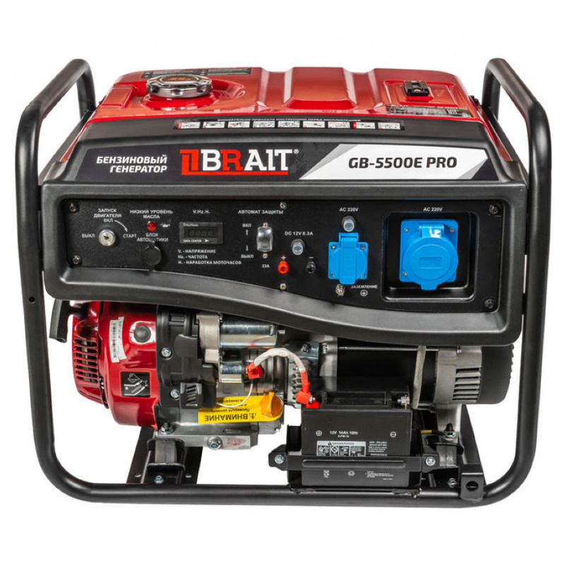 Бензиновый генератор Brait GB-5500E PRO, 02.01.021.035