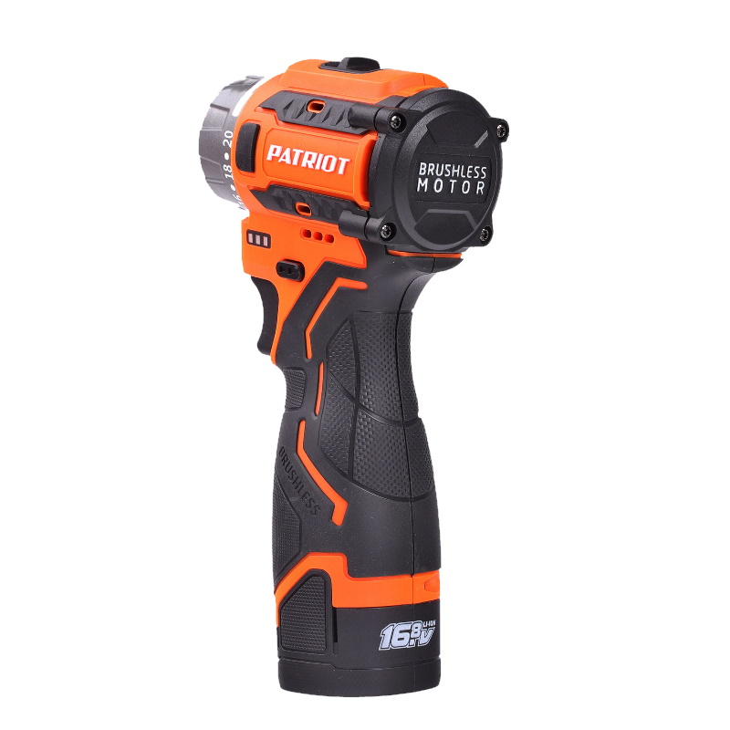 Винтоверт Patriot BR 469 180201469, HEX 1/4, 16.8 В, 2.0 Ач, 55 Нм в Угличе