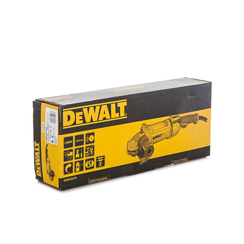 Угловая шлифмашина (болгарка) DeWalt DWE4579, 230 мм, 2600 Вт, плавный пуск в Иваново