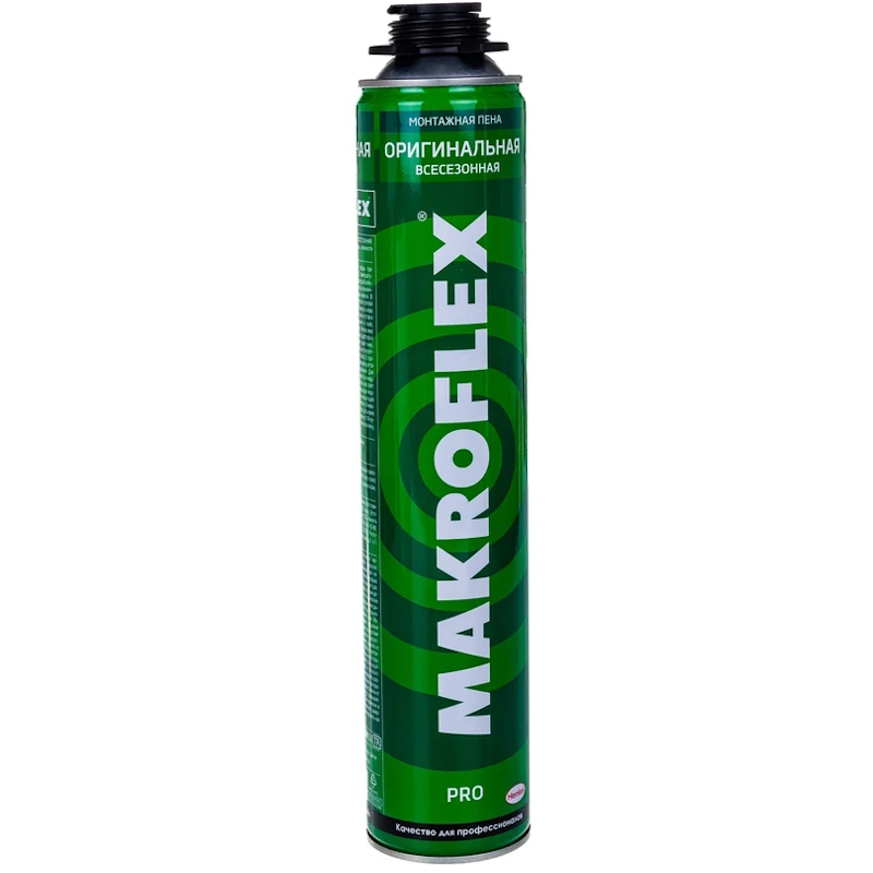 Монтажная всесезонная пена Makroflex Оригинальная PRO 3003344, 750 мл  в Твери