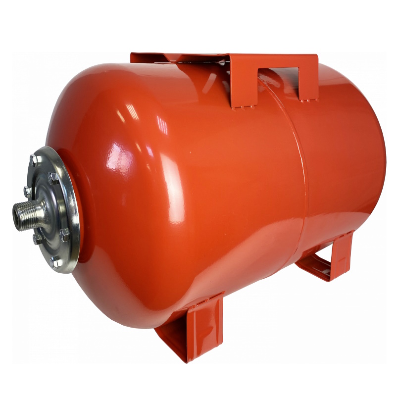 Гидробак Brait 50LH 2302063056 50л красный рабочее давление 15-65 бар горизонтальный 3323₽