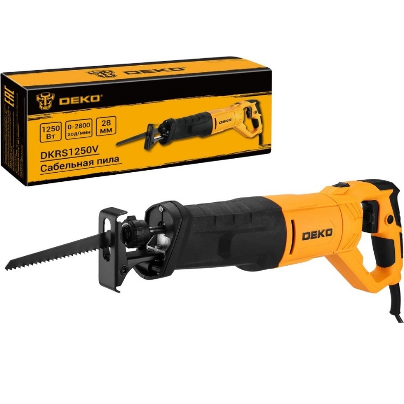 Сабельная пила Deko DKRS1250V 083-1072, 1250Вт в Ярославле