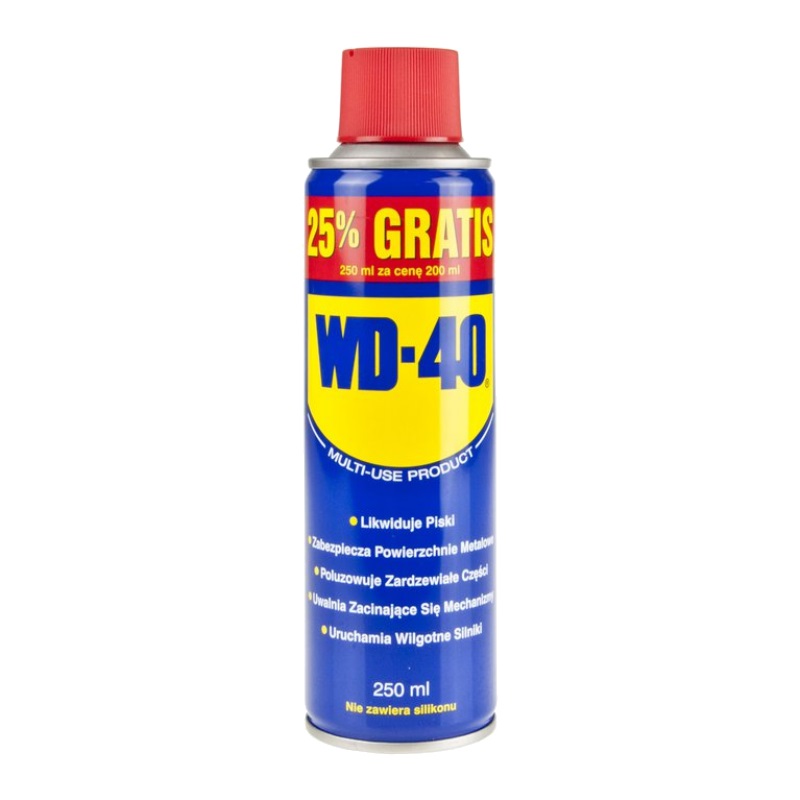 Смазка универсальная проникающая WD-40 250 мл, аэрозоль WD-40-25