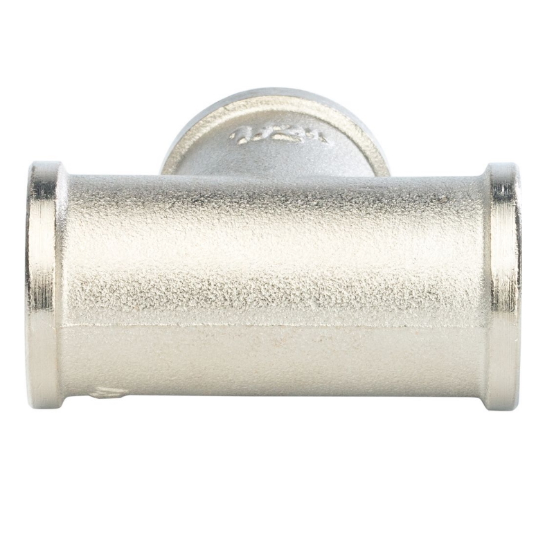 Никелированный тройник Stout SFT-0020-000012, 1/2", ВВ в Иваново