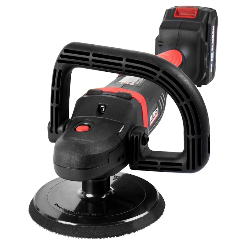 Полировальная машина аккумуляторная Elitech HD CPM 2015SL (E2213.043.01) 205769, 20В, 4Ач, 500-2200 об/мин в Коврове