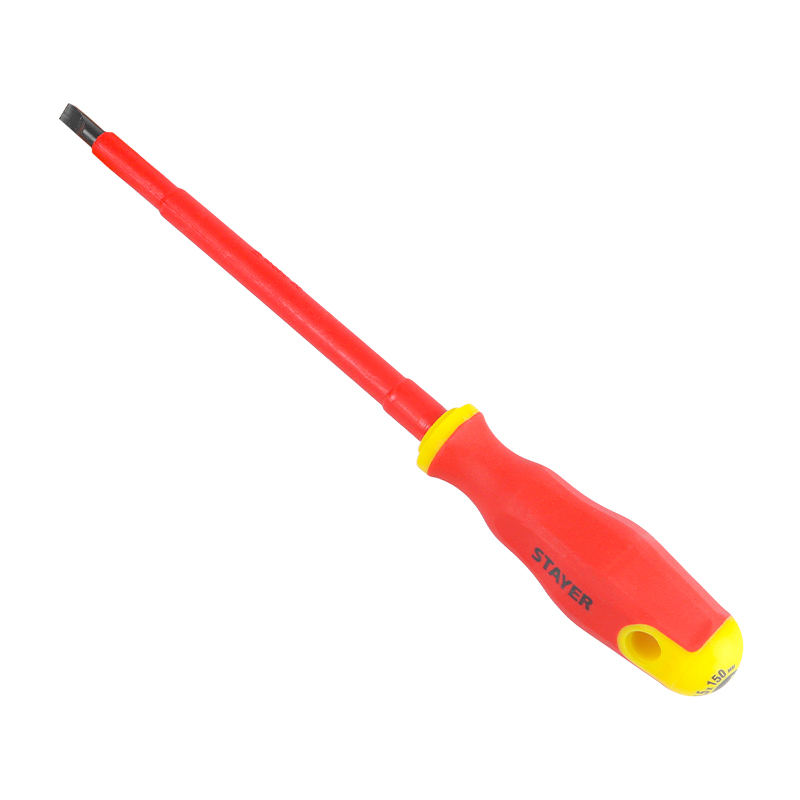 Отвертка диэлектрическая Stayer 25141-06-15, SL6.5x150 мм, до 1000 Вт в Твери