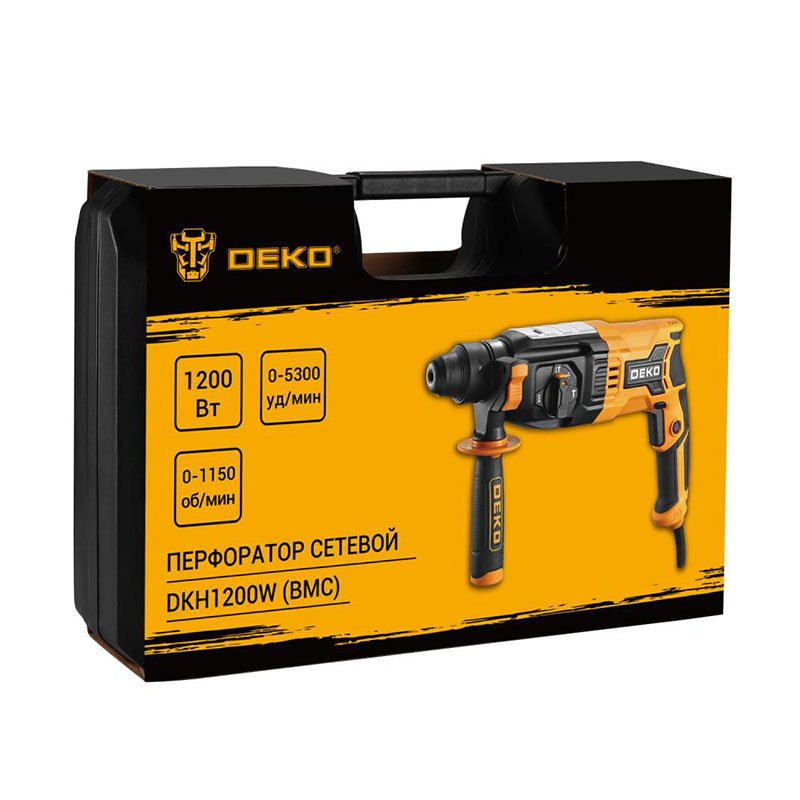 Перфоратор Deko DKH1200W 063-4364 в кейсе в Костроме