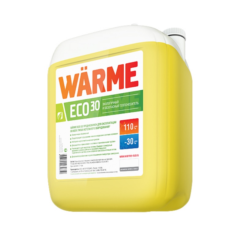 Теплоноситель для системы отопления Warme ECO АВТ-ЭКО-30 (44кг) в Переславле
