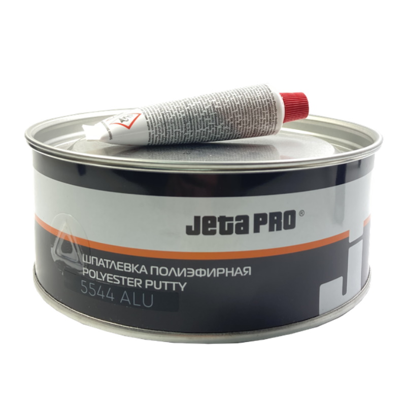 Шпатлевка JetaPro ALU 5544/1,8, алюминевая, 1,8 кг в Вологде