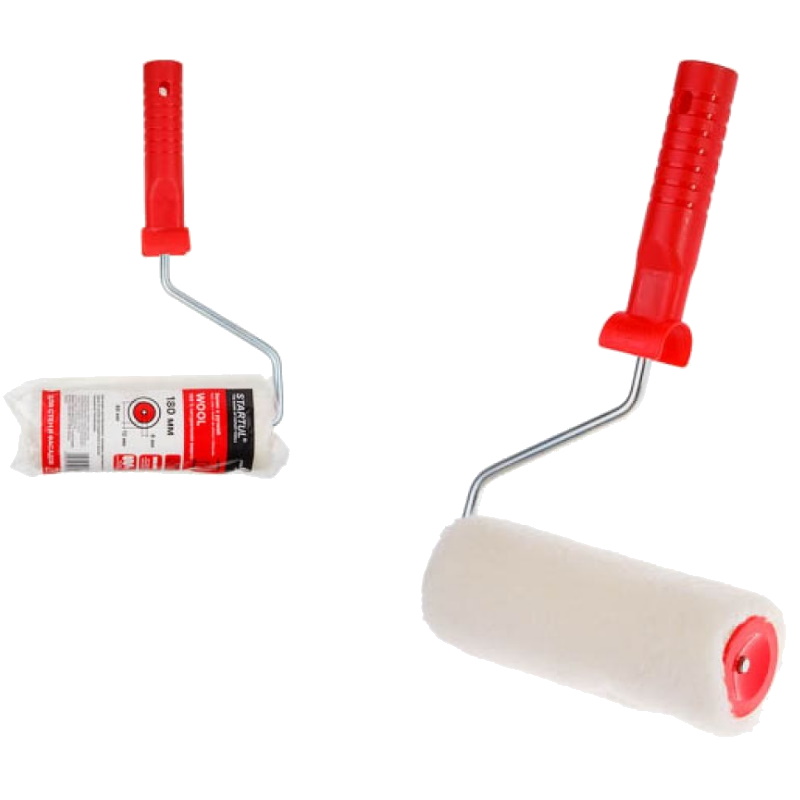 Валик Startul PROFI ST0234-18R с натуральной шерстью 48-180 мм с ручкой 8 мм 452₽