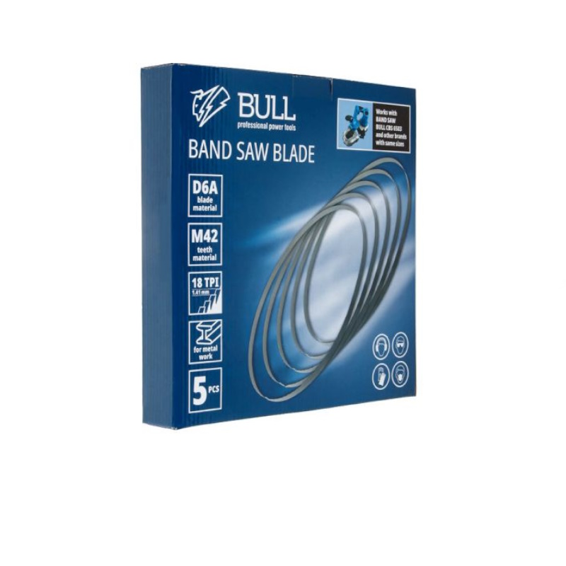 Ленточное пильное полотно Bull 1304545, 835х13мм, 5шт. в коробке в Муроме