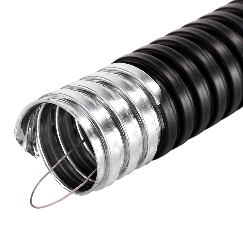 Металлорукав Fortisflex 65025, МРПИнг 50 с протяжкой, 15 м