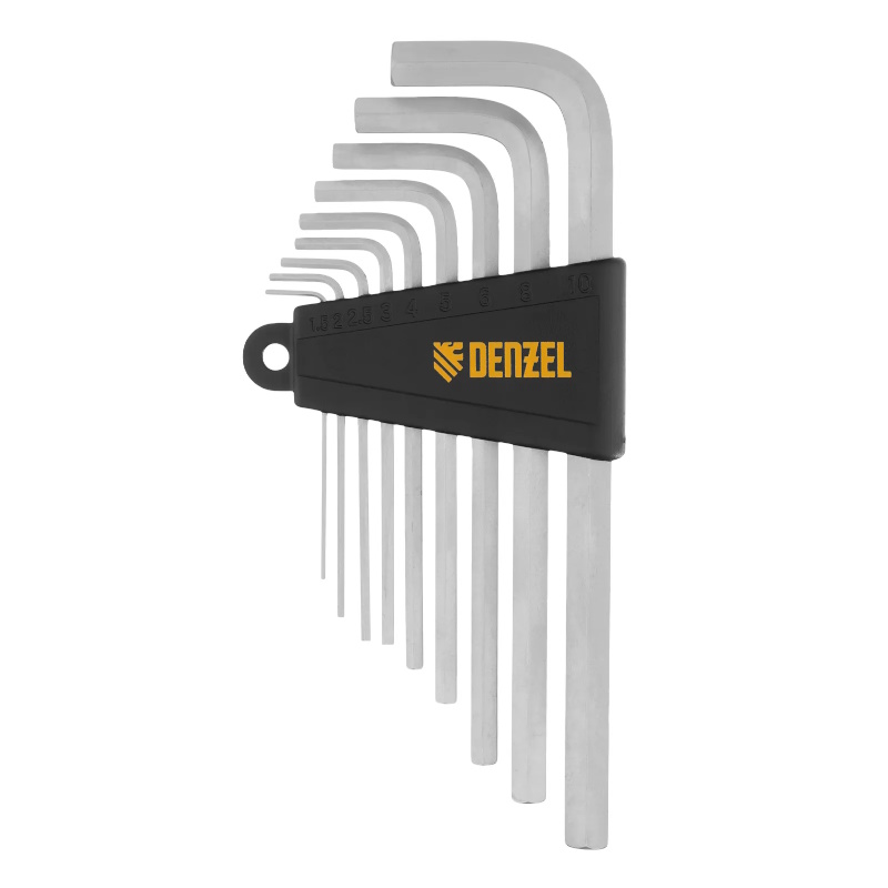 Набор инструментов Denzel 15808, 1/2", 3/8", 1/4", CrV, S2, пластиковый кейс, 232 предмета  в Иваново