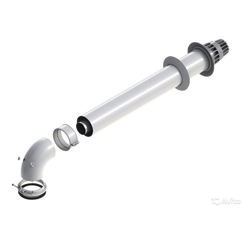 Коаксиальный горизонтальный комплект BUDERUS DN60/100 7747380027P, (L=810, подходит к U032) в Кинешме