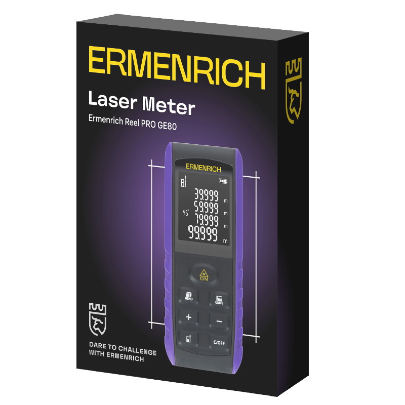 Лазерная рулетка Ermenrich Reel PRO GE80 83077 в Кинешме