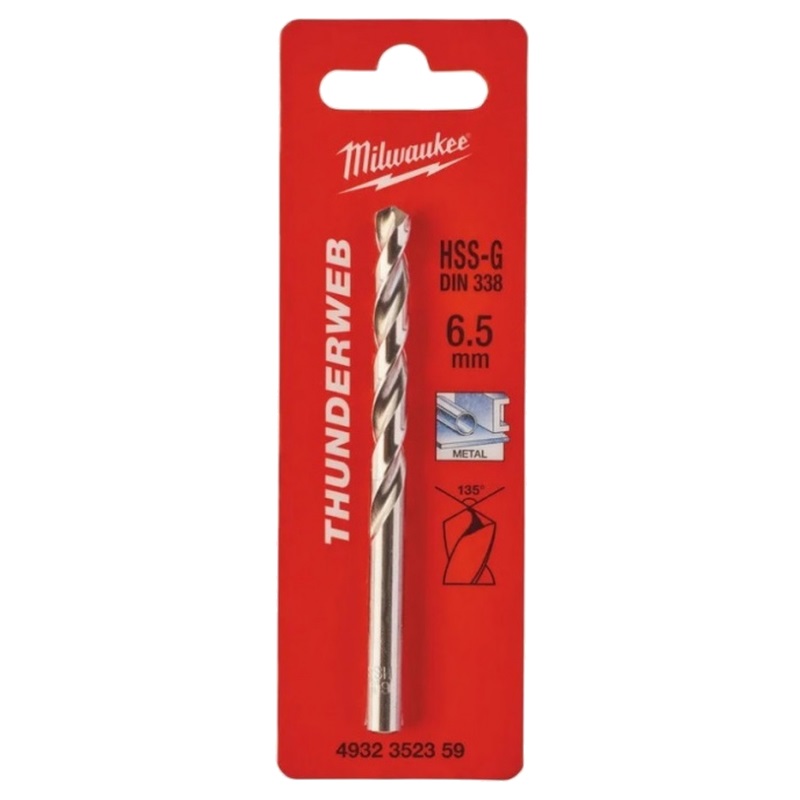 Сверло по металлу Milwaukee Thunderweb 4932352359, HSS-G, 6.5x101 в Муроме