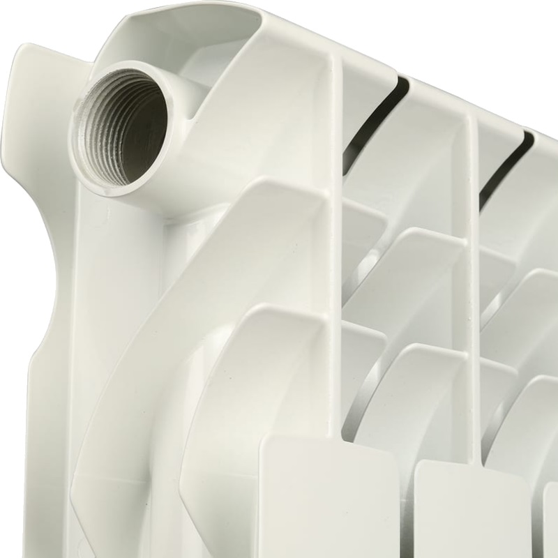 Радиатор алюминиевый Rommer Plus 500 RAL-3210-050010, 10 секций