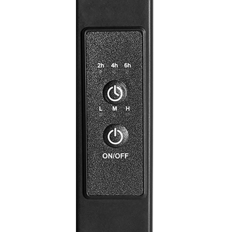 Полотенцесушитель электрический Stout PIANO quadro SHQ-P2QR-008050, 80*50, черный матовый в Ярославле