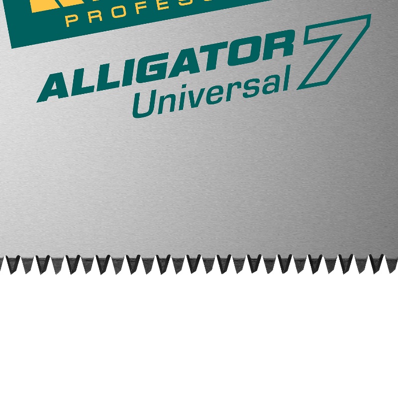 Ножовка по дереву Kraftool Alligator Universal 7 15004-45_z01 (зубьев на дюйм 7, длина лезвия 450 мм, вес 0.49 кг)