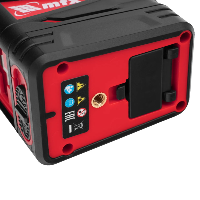 Лазерный уровень MTX QBC RED Pro SET 350105, 10 м, красный луч, батарейки, штатив
