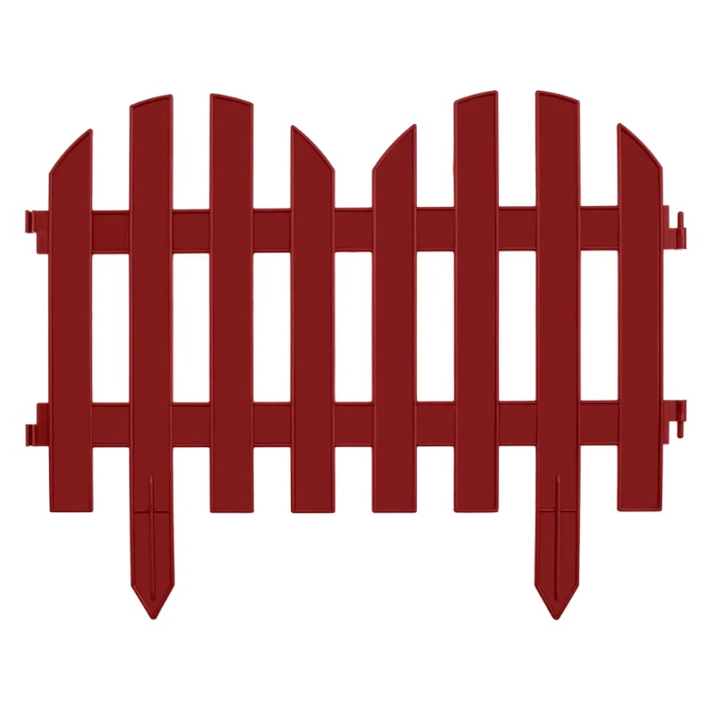 Забор декоративный Palisad "Романтика" 65025, 28х300 см, терракот в Коврове