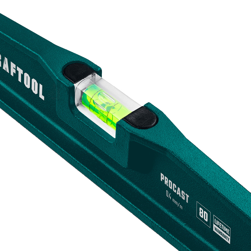 Уровень Kraftool "SUPERKRAFT-T" 34717-080 литой, 2 ампулы, 0,5 мм/м, 800 мм в Костроме