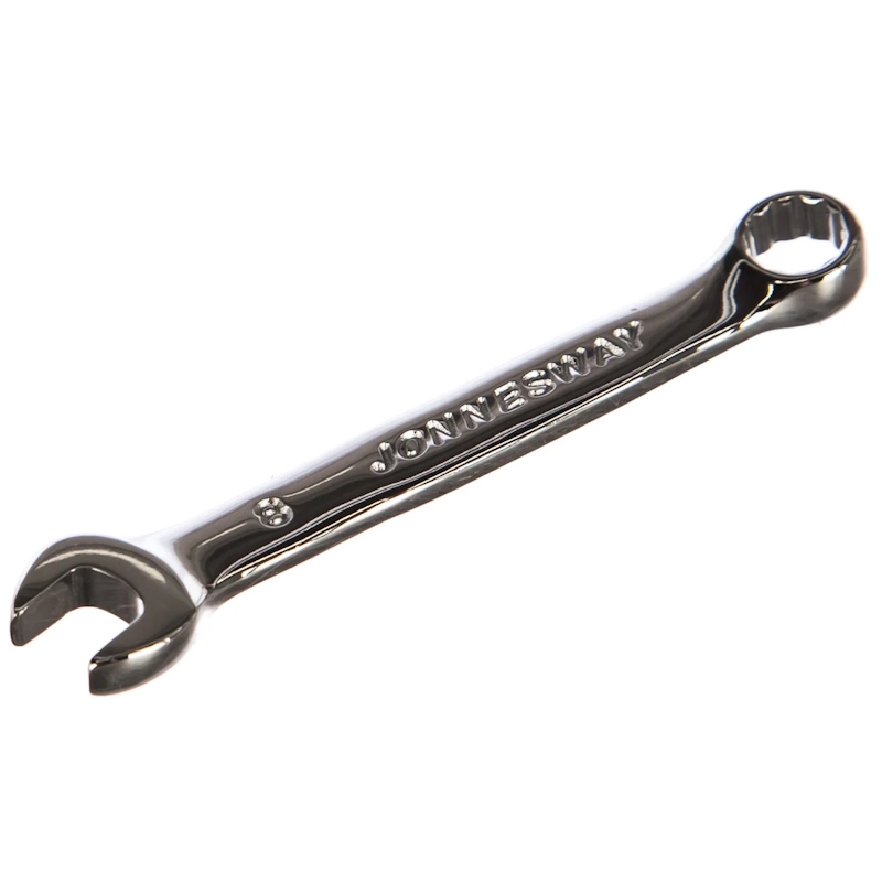 Ключ гаечный комбинированный короткий Jonnesway W53108 047527 8 мм 290₽