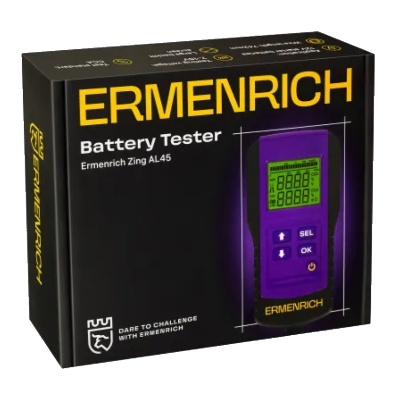 Тестер аккумуляторный Ermenrich Zing AL45 83822 в Переславле