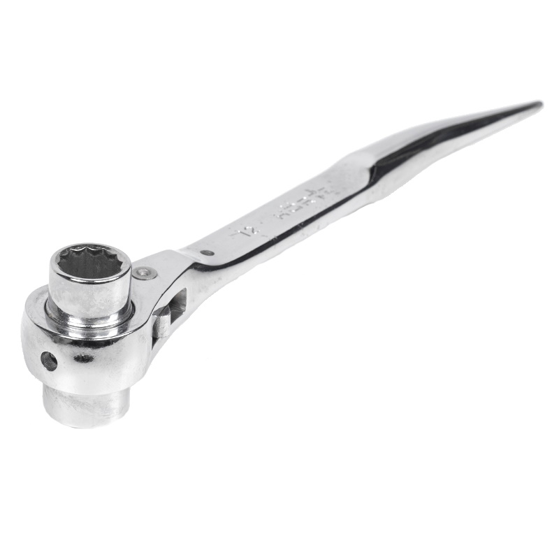 Ключ коликовый Hortz 121324 торцевой трещоточный 12х14 хром 768₽