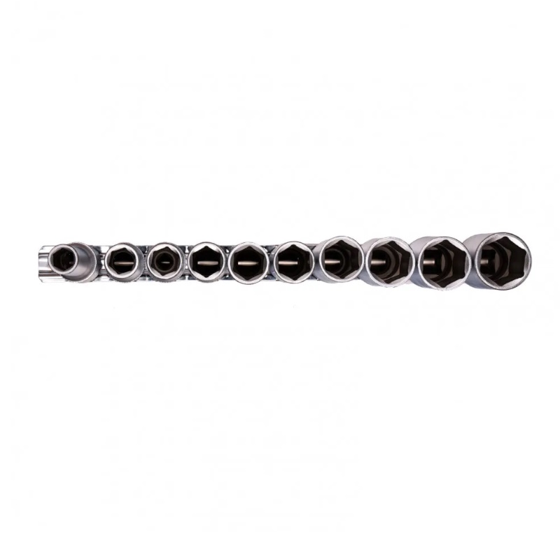 Набор удлиненных торцевых головок Stels 13603, 1/2", 6-ти гр., CrV, 10шт., 10-22мм в Кинешме