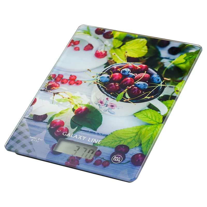 Весы кухонные электронные Galaxy Line GL 2818 4610092018768 (максимальный вес 8 кг) в Череповце