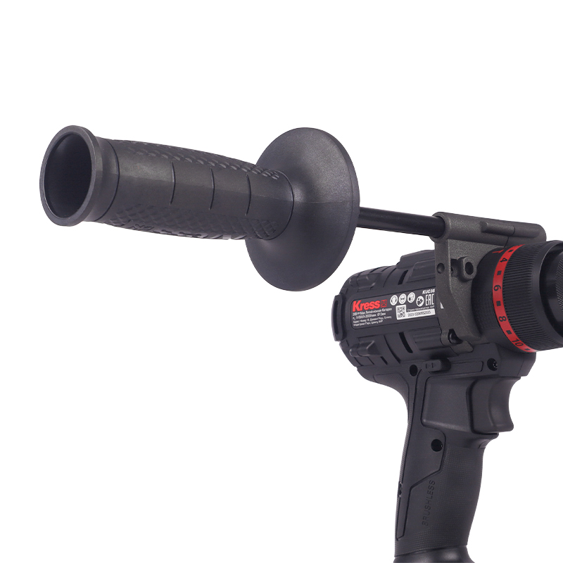 Дрель-шуруповерт аккумуляторная Kress KUC35, ударная, бесщеточная, 20В, 150Нм, 4Ач х2, ЗУ 6А.