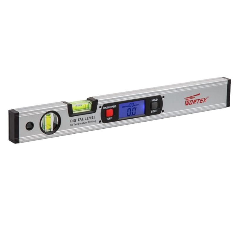 Уровень электронный Wortex DL 4000 0323007, 4х90, погр.: 0,1 мм, 400 мм