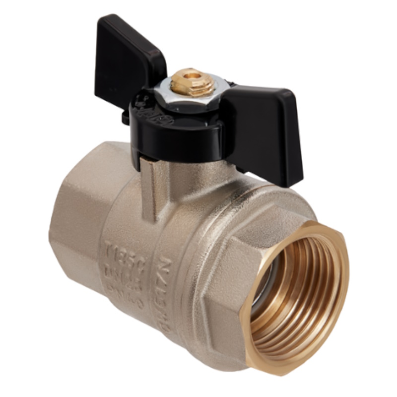 Кран шаровой Hoobs ORION 15132H, ВР/ВР, 1/2'', бабочка в Ярославле
