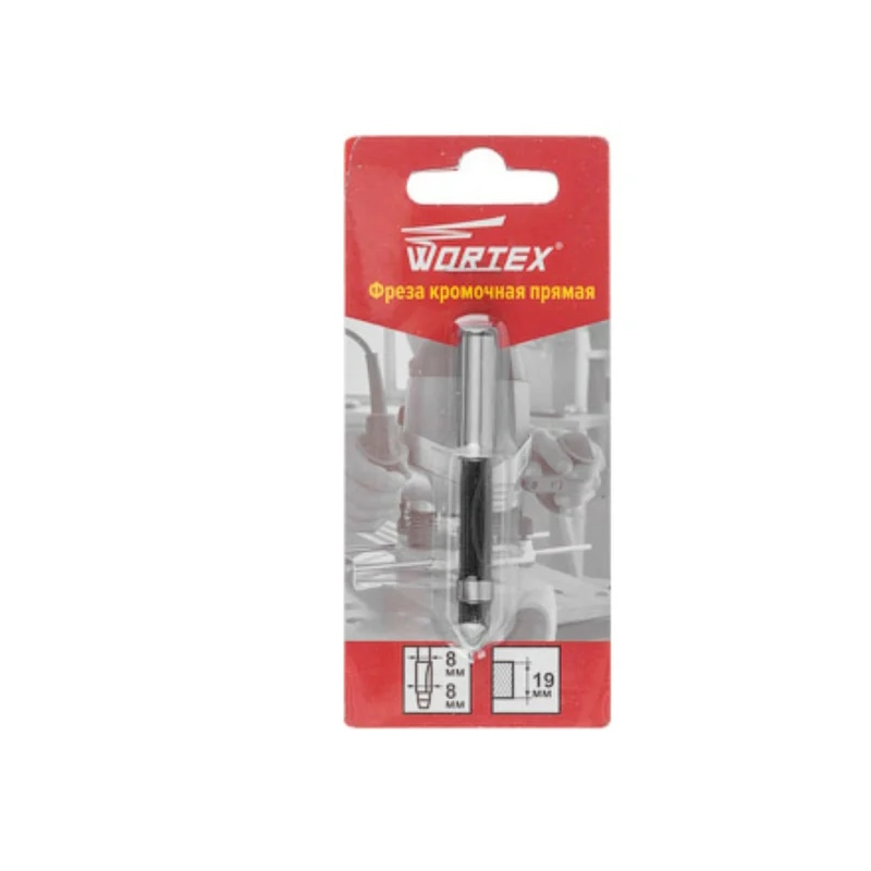 Фреза Wortex MCDA081918, кромочная прямая, 8х19 мм в Череповце