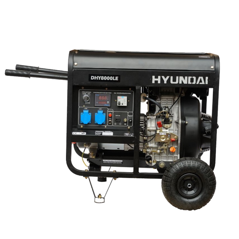Дизельный генератор Hyundai DHY 8000LE в Костроме