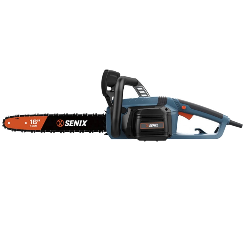 Пила цепная электрическая Senix CSE22-M4-EU, 2200 Вт, 16", шаг 3/8", паз 1.1 мм, 56 звеньев в Муроме